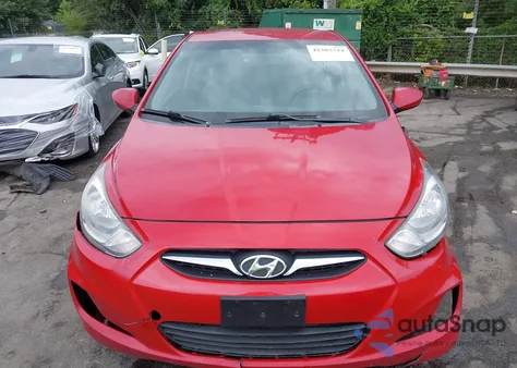2012 Hyundai Accent Gs from USA, damaged, VIN KMHCT5AE6CU012772